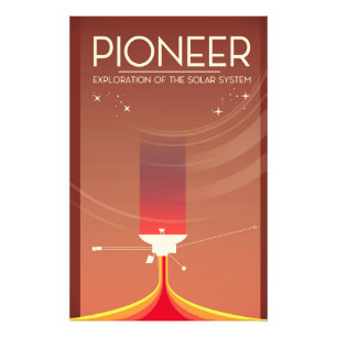 Pioneer Exploration of the Solar System Photo Print