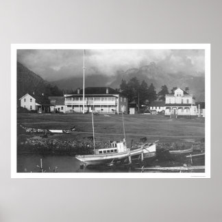 Pioneer House Sitka, Alaska 1912 Poster