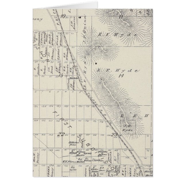 Pioneer Land Co subdivisions (Front)