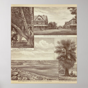 Pioneer Land Co tract, Porterville Poster
