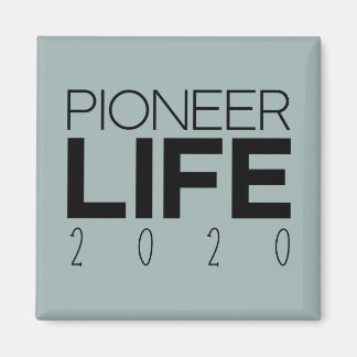 Pioneer Life 2020 Grey Blue Magnet