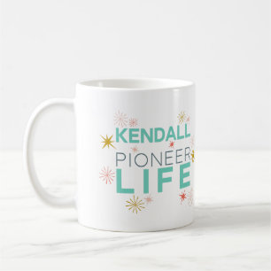 Pioneer Life Sparkly - Custom Name Kendall Coffee Mug