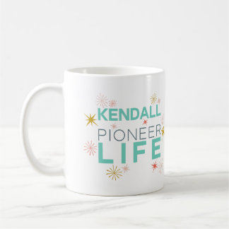 Pioneer Life Sparkly - Custom Name Kendall Coffee Mug