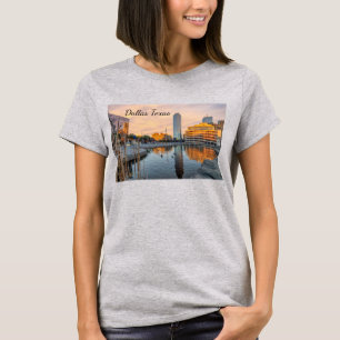 Pioneer Plaza Pond Morning T-Shirt