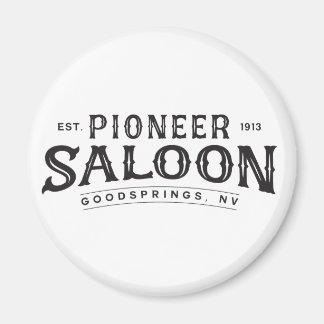 Pioneer Saloon Circular Magnet