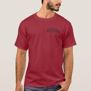 Pioneer Saloon "Sunset" Design T-shirt