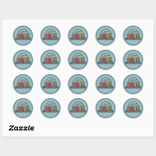 Pioneer School 2023 Sticker (Sheet)