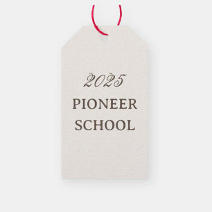 Pioneer School 2025   JW Gift Tags
