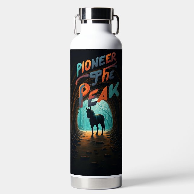 Pioneer the Peak Water Bottle (Front)