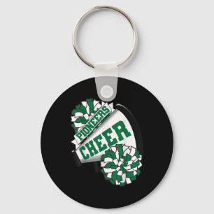 Pioneers Cheer Back To School Cheerleading Spirit Keychain