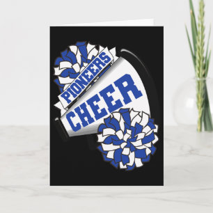 Pioneers Cheer Ck To School Cheerleading Spirit B Card