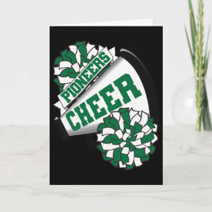 Pioneers Cheer Ck To School Cheerleading Spirit G  Card