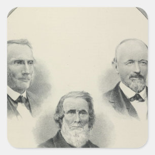 Pioneers Sacto Valley Square Sticker