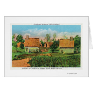 Pioneers' Village Scene in Forest River Park # 2