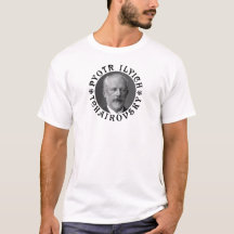 Piotr Ilyich Tchaikovsky - Noir - T-shirt CZZ