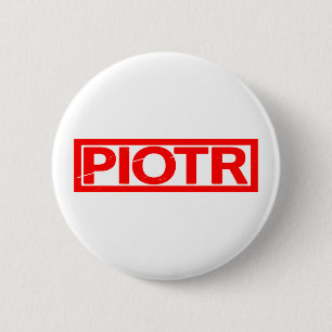 Piotr Stamp 2 Inch Round Button