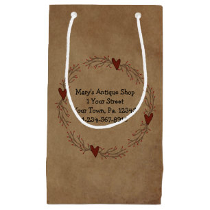 Pip Berry Heart Circle Gift Bag