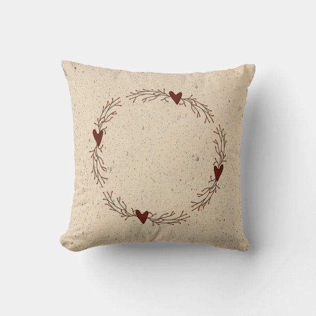 Pip Berry Hearts Coussin (Recto)