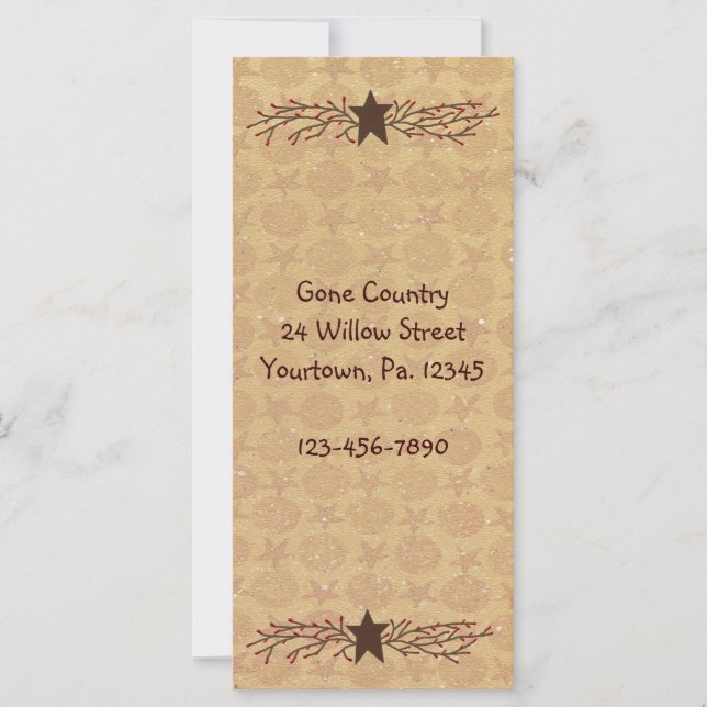 Pip Berry Star Rack Card (Front)