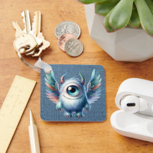 Pip - One-Eyed Monster Keychain