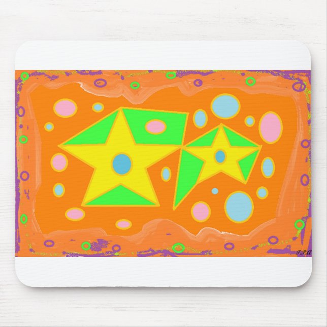 pip pop art-xxl mouse pad (Front)
