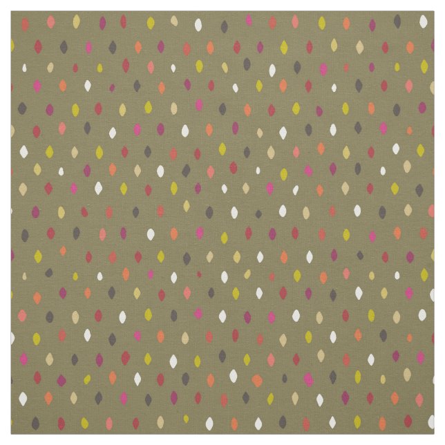 pip spot multi old gold fabric (Swatch)