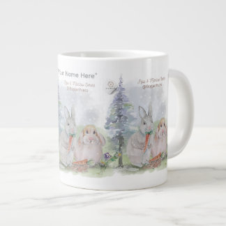 "Pipa & Marlow" Boganhues Print Large Coffee Mug