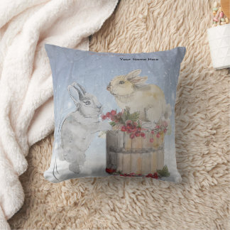 "Pipa & Marlow" Boganhues print Throw Pillow