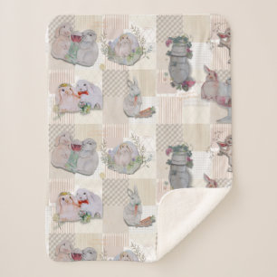 Pipa & Marlow Theme Baby Fleece Blanket