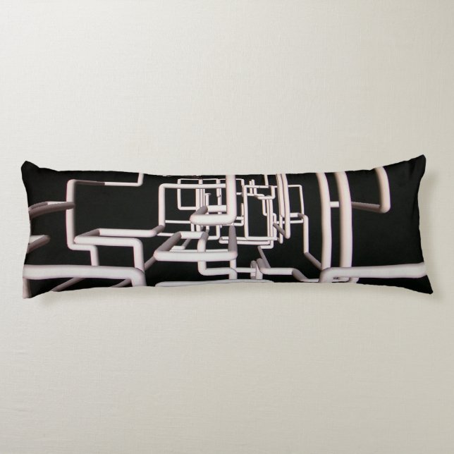Pipe Design Body Pillow (Back)