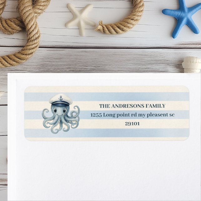 Pipe nautique Ahoy | | Bleu Pastel (Créateur téléchargé)