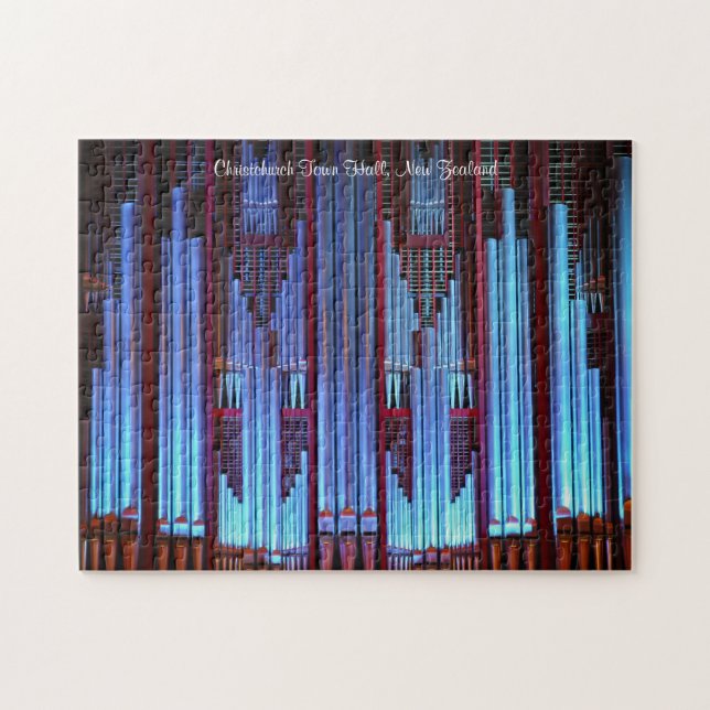 Pipe organ blues puzzle (Horizontal)