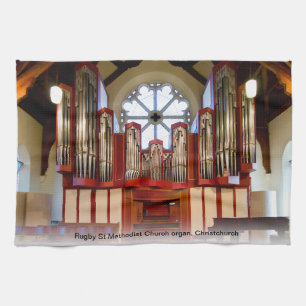 Pipe organ Christchurch Kitchen Towel
