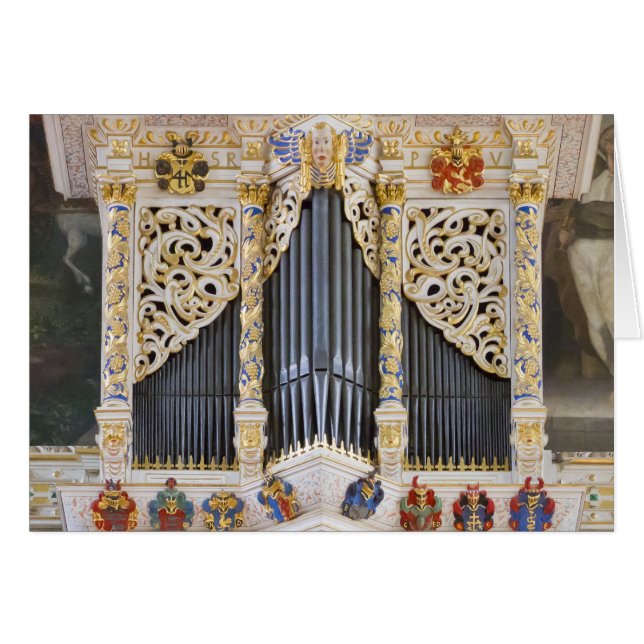 Pipe organ in Marktkirche, Halle (Front Horizontal)