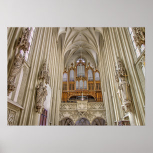 Pipe Organ Maria Am Gestade Poster