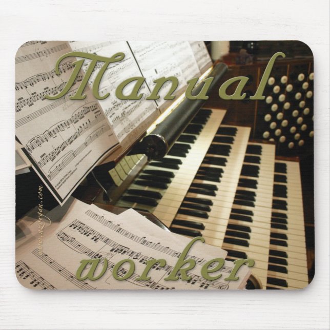 Pipe organ mousepad (Front)