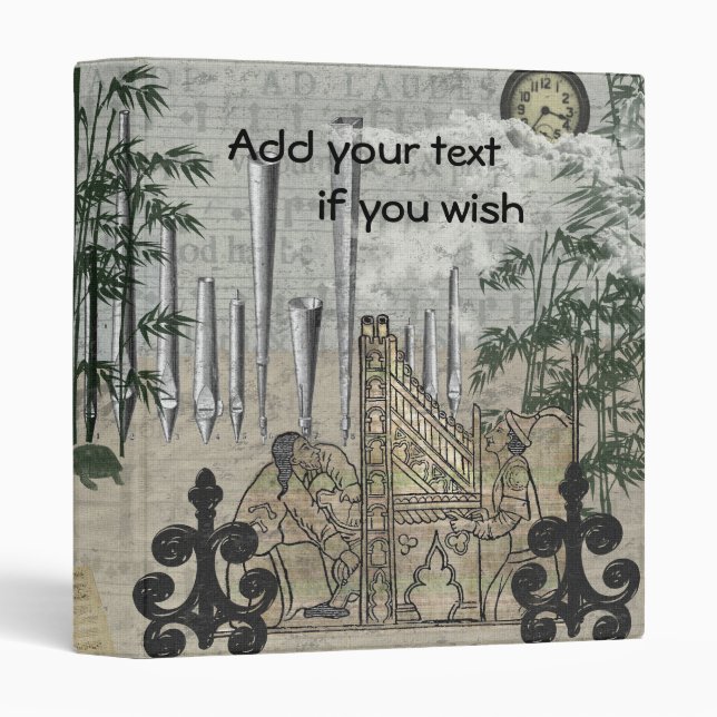 Pipe Organ Pipe Dream Binder (Front/Spine)