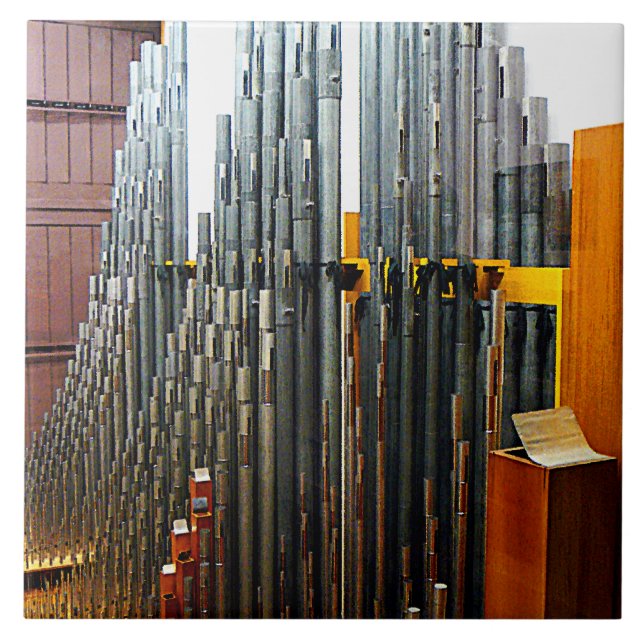 Pipe Organ Pipes Tile (Front)