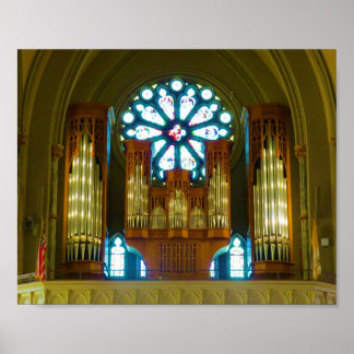 Pipe Organ Poster