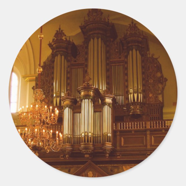 Pipe Organ sticker (Front)