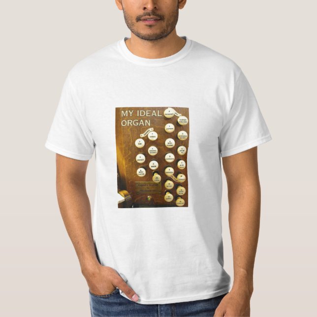pipe organ T-Shirt (Front)