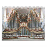 Pipe Organs of the World – A Music Calendar