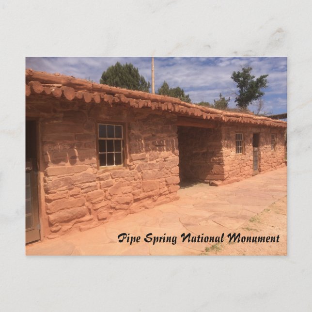 Pipe Spring National Monument Postcard (Front)