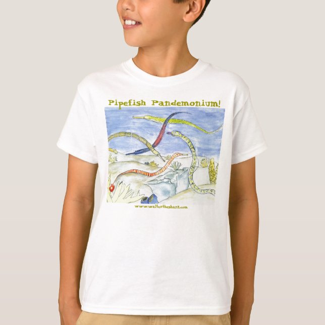 Pipefish Pandemonium! Youth T 1 Sided T-Shirt (Front)