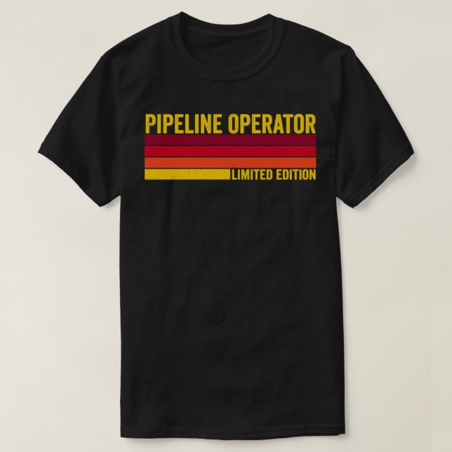 Pipeline Operator T-Shirt (Design Front)