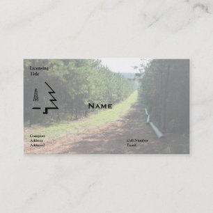 Pipeline Right-of-Way Business Card