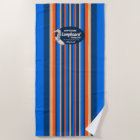 Pipeline Surfboard Hawaiian Striped - Royal Blue