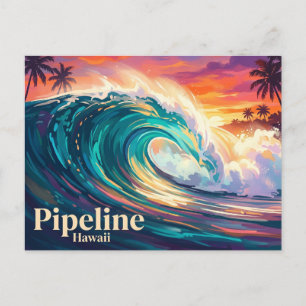 Pipeline USA Postcard