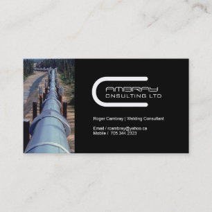 Pipeline Welder Business Card
