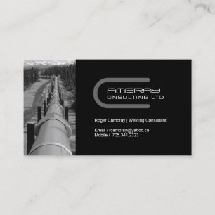 Pipeline Welder Business Card